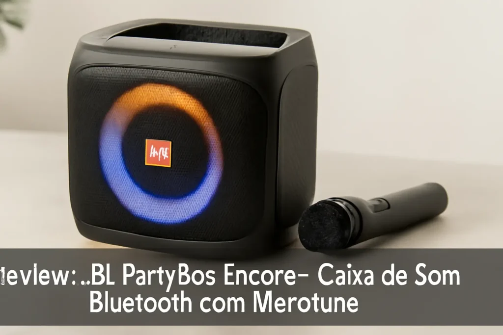 JBL PartyBox Encore - Caixa de Som Bluetooth com Microfone