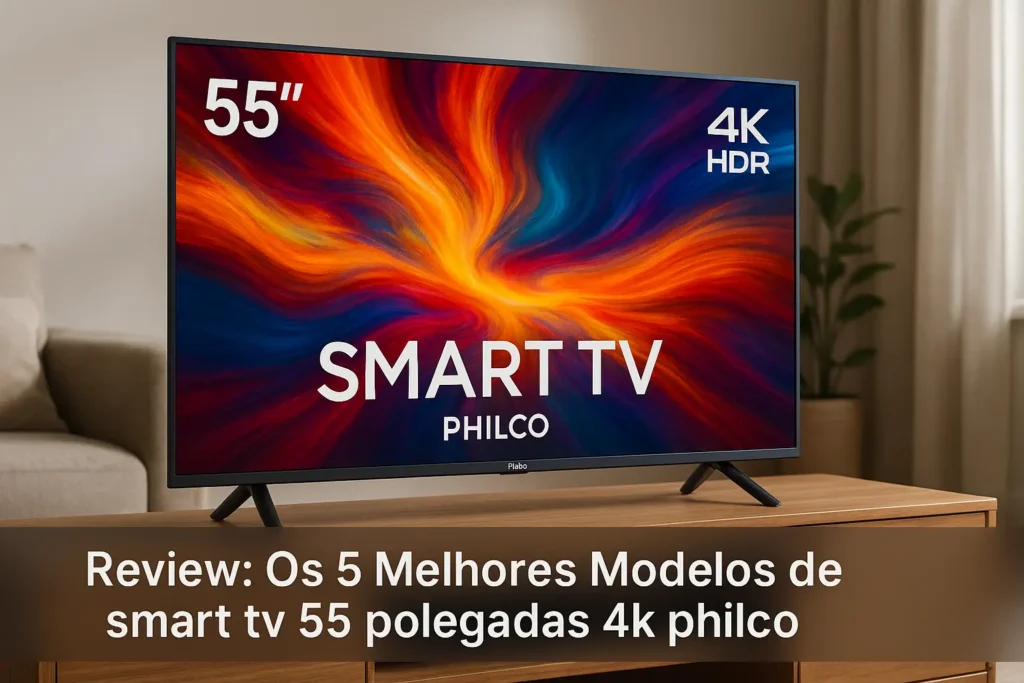 Os 5 Melhores Modelos de smart tv 55 polegadas 4k philco