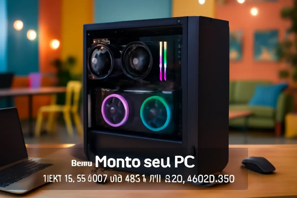 Monte seu PC: Intel i5-13400F, RX 6650 XT, 16GB, 480GB SSD