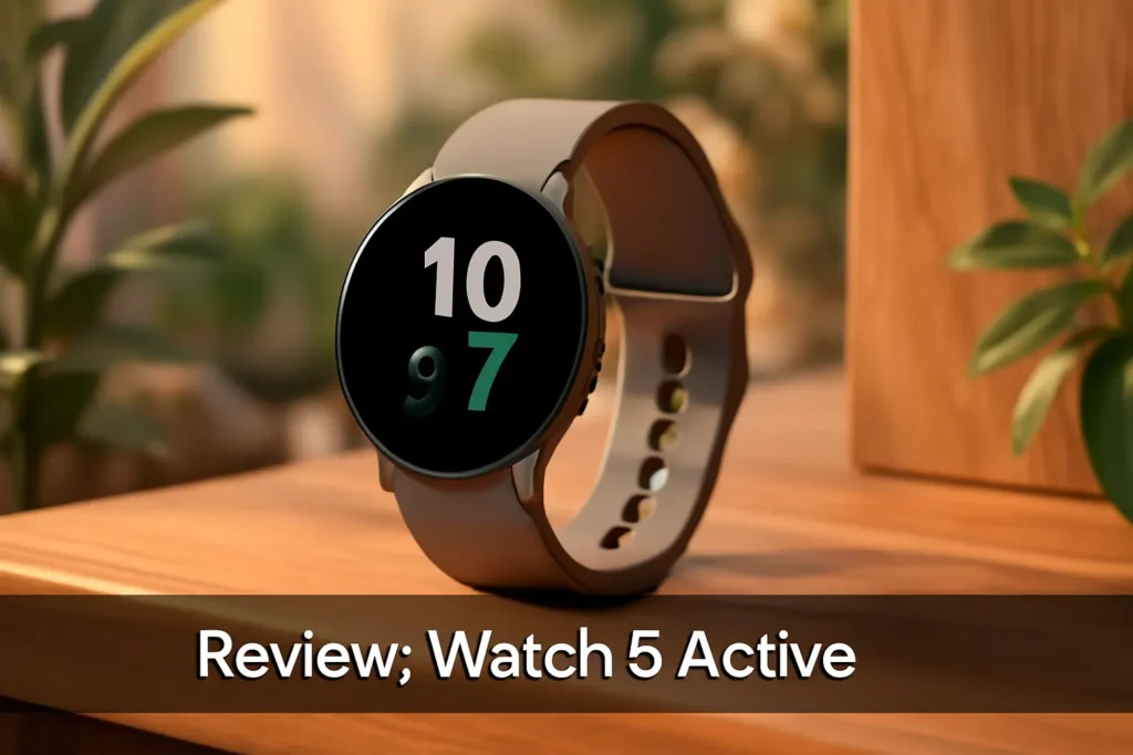 Watch 5 Active Relógio Inteligente: Tecnologia e Conectividade na Palma da Mão
