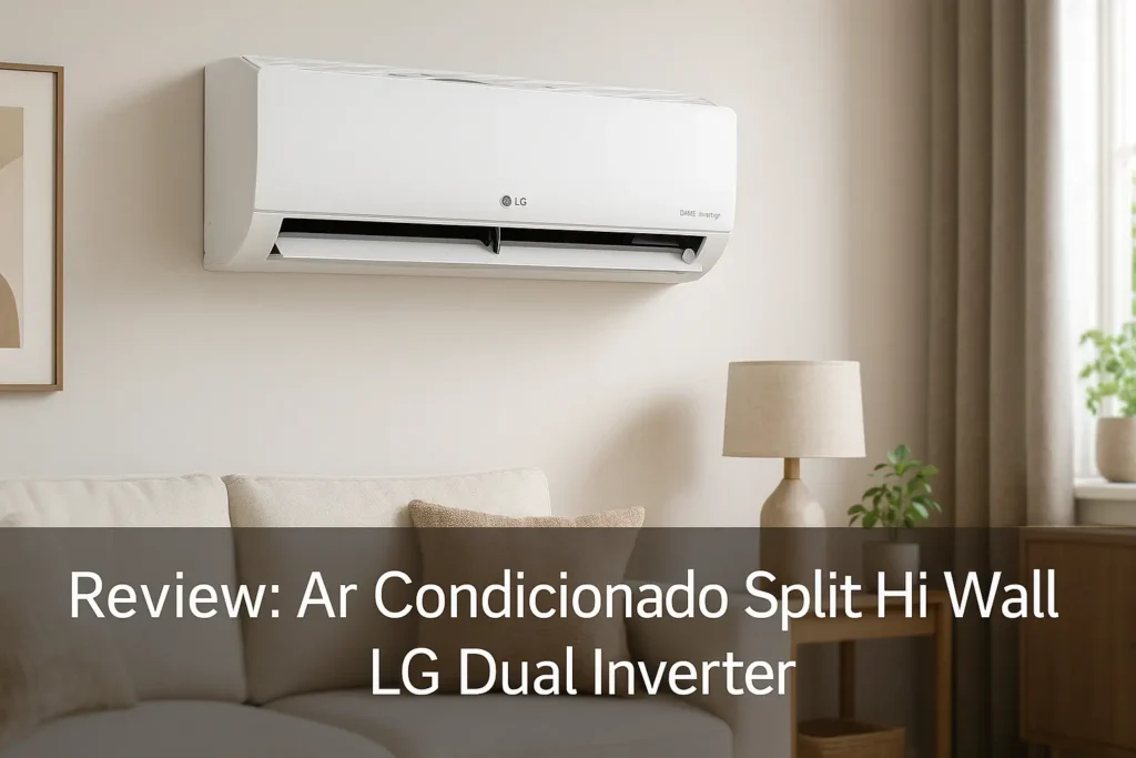 Ar Condicionado Split Hi Wall LG Dual Inverter: eficiência e conforto