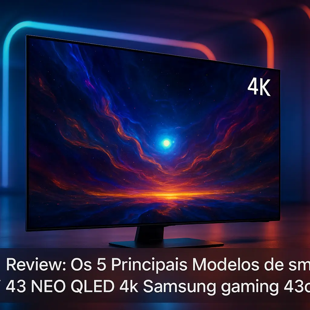Os 5 Principais Modelos de smart TV 43 NEO QLED 4k Samsung gaming 43qn90b