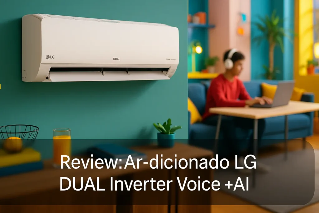Ar-Condicionado LG DUAL Inverter Voice +AI: Eficiência e Tecnologia