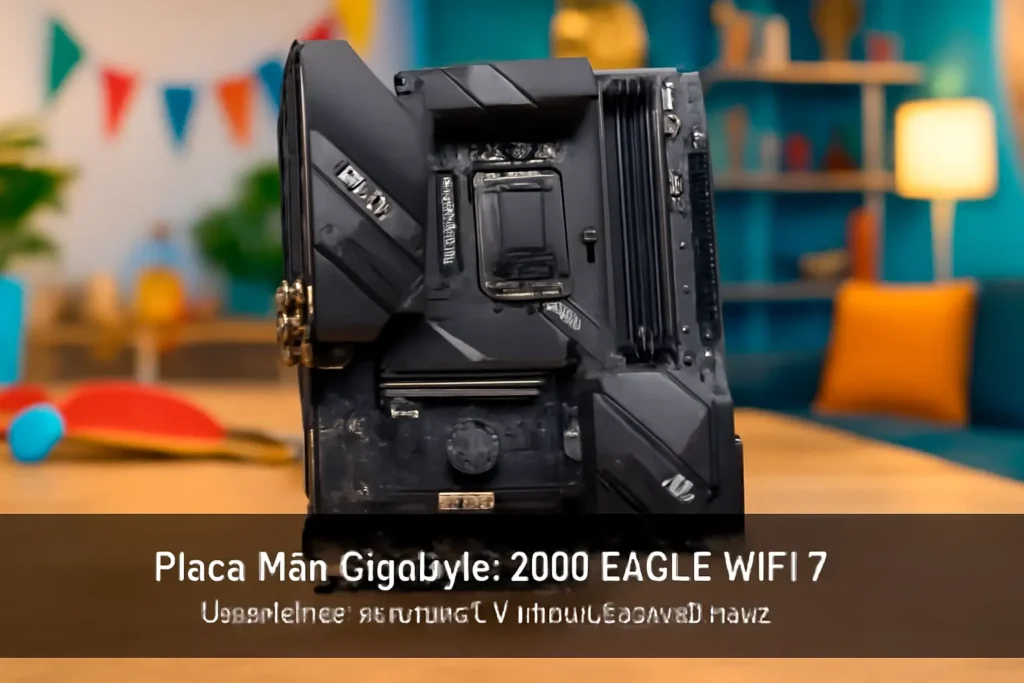 Placa Mãe Gigabyte Z890 EAGLE WIFI 7: Desempenho e Conectividade para o Futuro