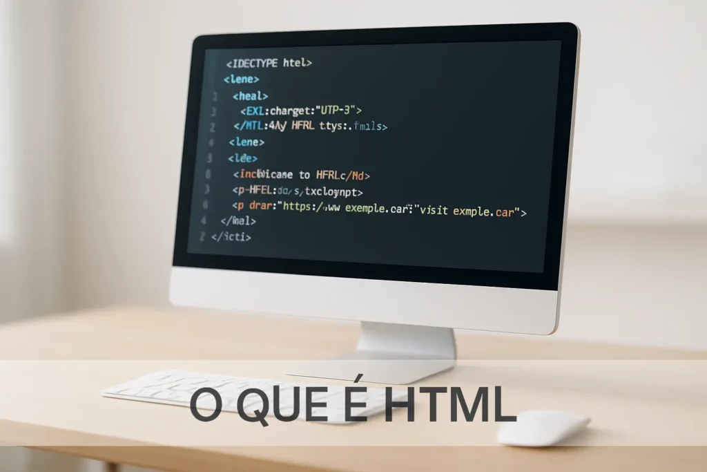 o'que é html: A base de toda a web explicada de forma simples
