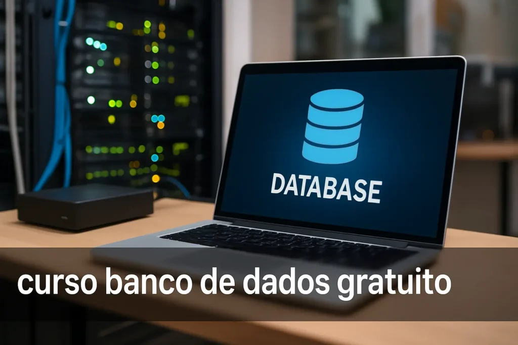 curso banco de dados gratuito: como se capacitar sem gastar nada