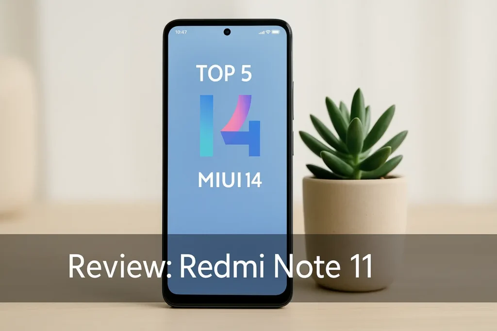 Top 5 miui 14 Redmi note 11