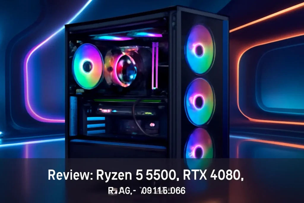 Monte seu PC: Ryzen 5 5600, RTX 4060, 16GB, 480GB SSD