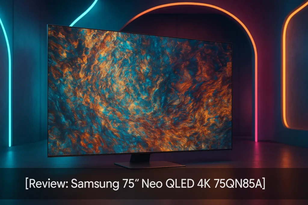 Principais 5 Samsung smart TV 75” NEO QLED 4k 75qn85a