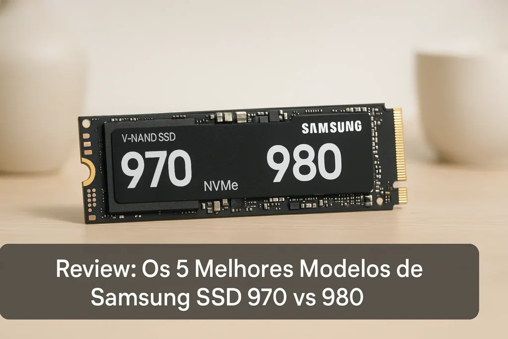 Os 5 Melhores Modelos de  Samsung SSD 970 vs 980
