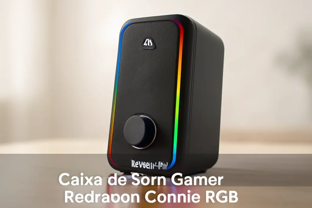 Caixa de Som Gamer Redragon Connie RGB: Potência e Estilo para Seus Jogos