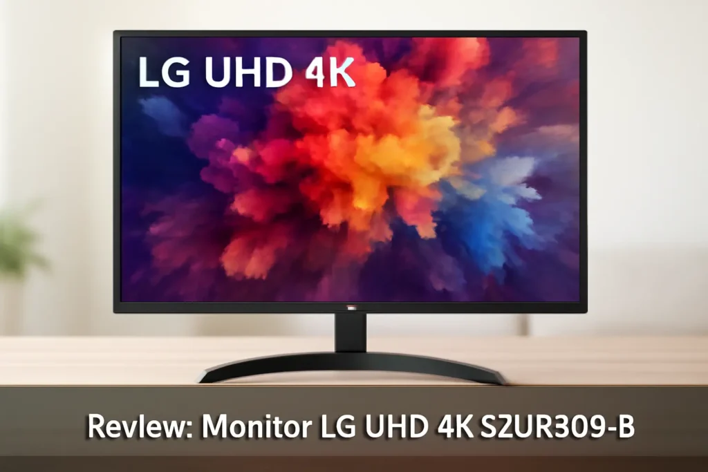 Monitor LG UHD 4K 32UR500-B - Tela 32", 4K, HDR10, AMD FreeSync e Som MaxxAudio