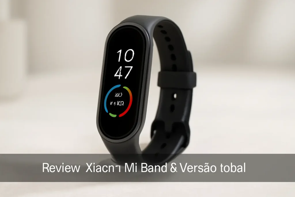 Xiaomi Mi Band 8 Versão Global: Design Sofisticado, Performance Impecável