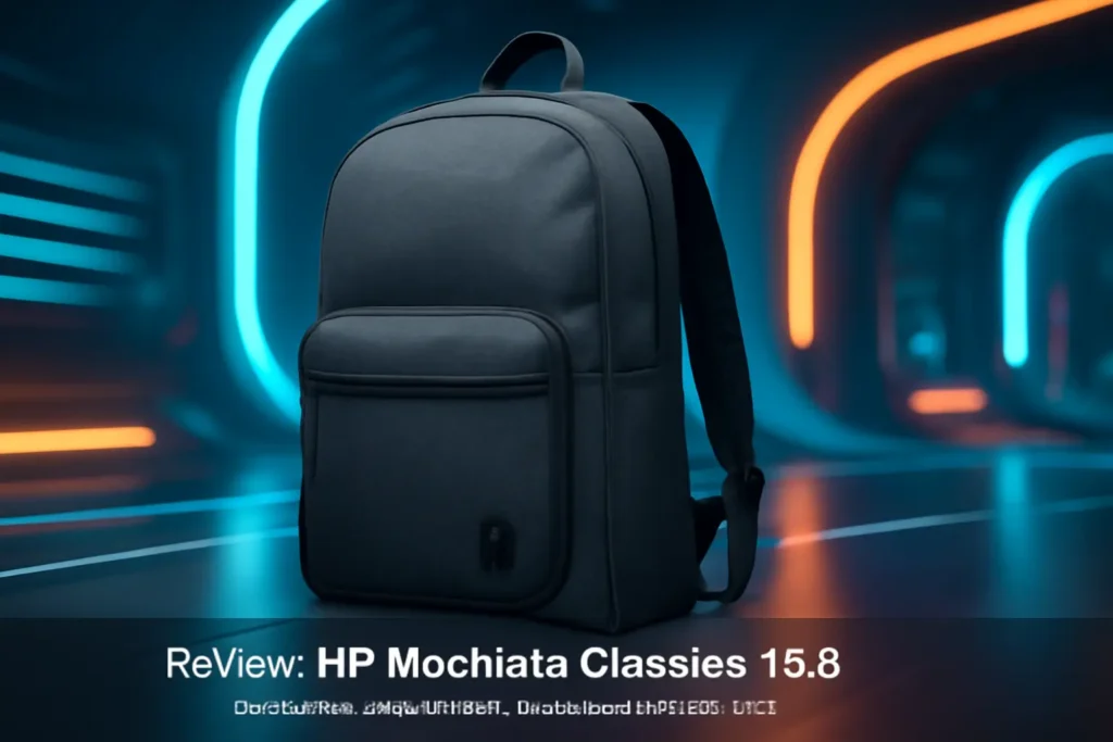 HP Mochila Clássica 15.6: Conforto e Praticidade para o Dia a Dia