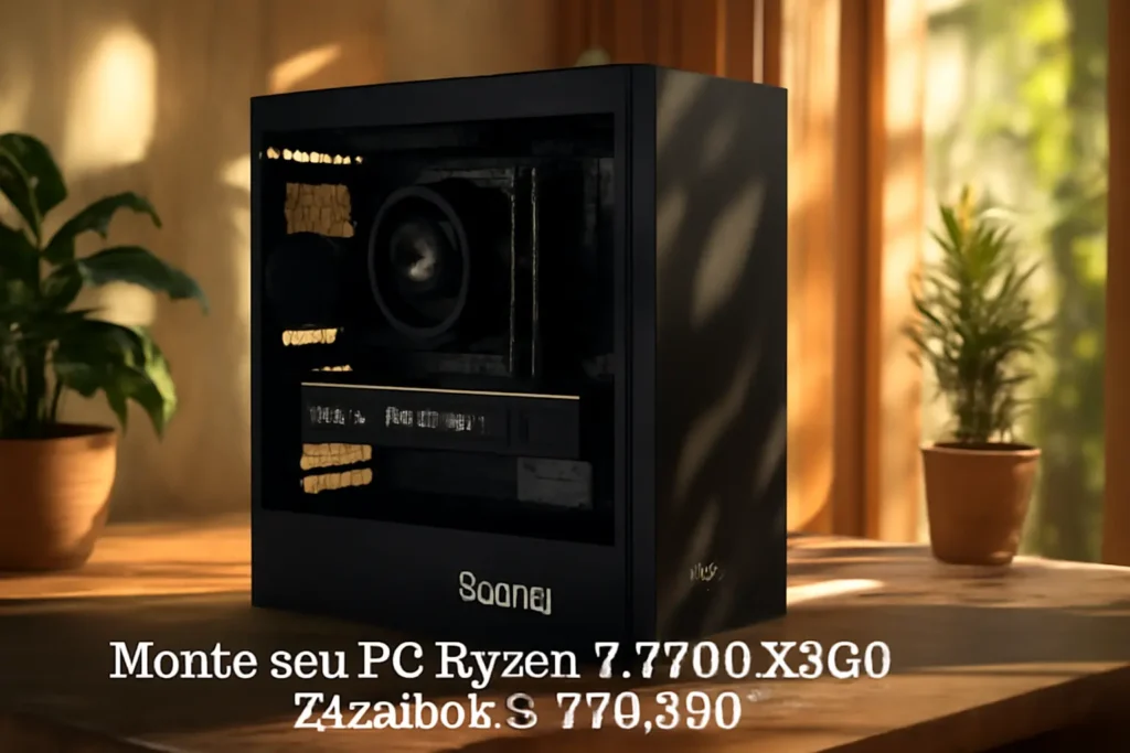 Monte seu PC: Ryzen 7 7700X, RTX 4070, 32GB DDR5, 2TB SSD