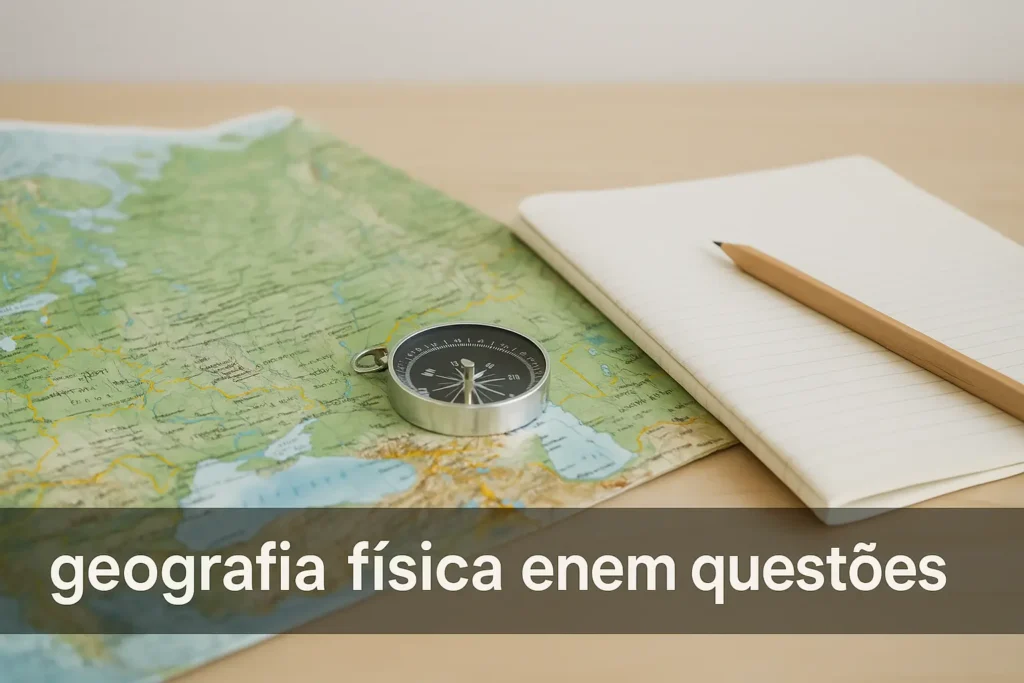 Geografia Física ENEM Questões: Como Dominar o Conteúdo e Garantir Pontos Preciosos