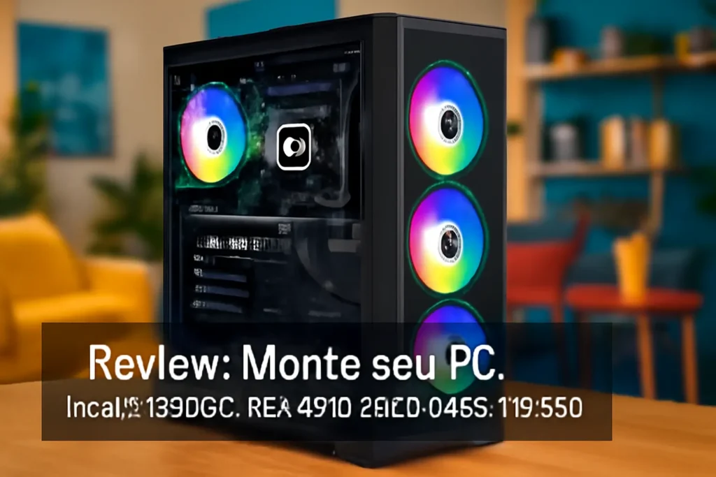 Monte seu PC: Intel i7-12700K, RTX 4070, 32GB DDR5, 1TB SSD