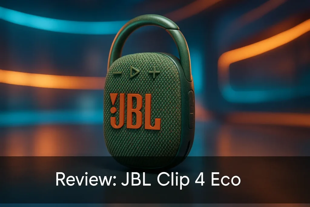 JBL Clip 4 Eco: Bluetooth portátil, ecológico e resistente