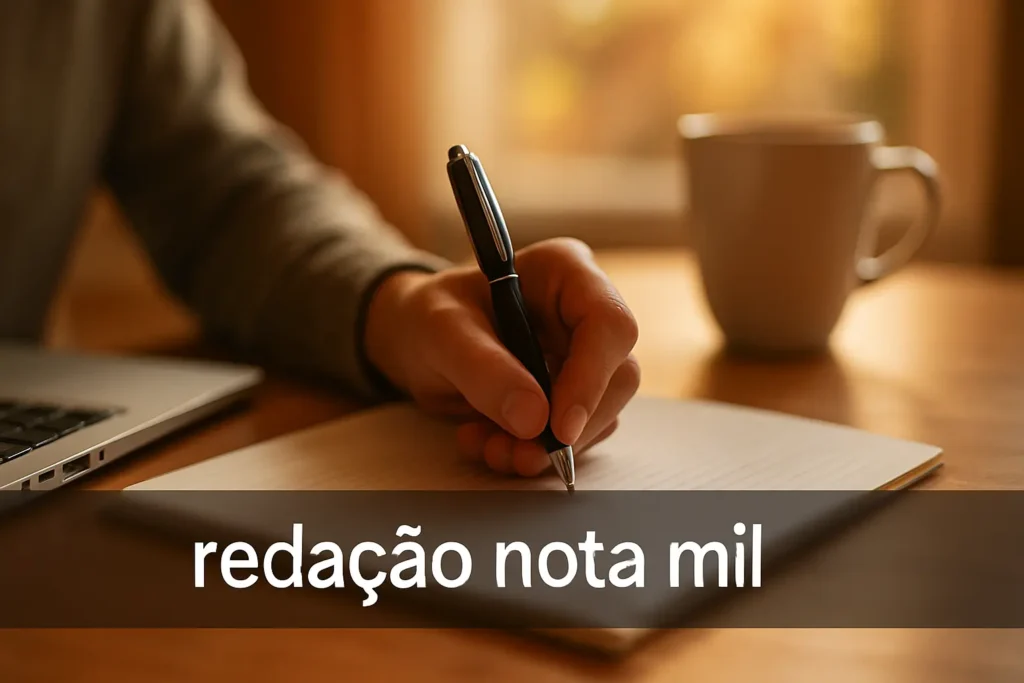 Redação Nota Mil: Como Escrever a Redação Perfeita para o ENEM