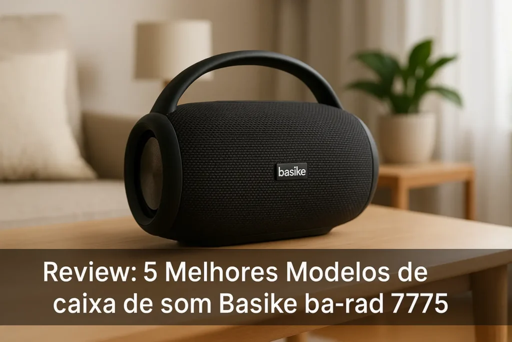 5 Melhores Modelos de caixa de som Basike ba-rad 7775