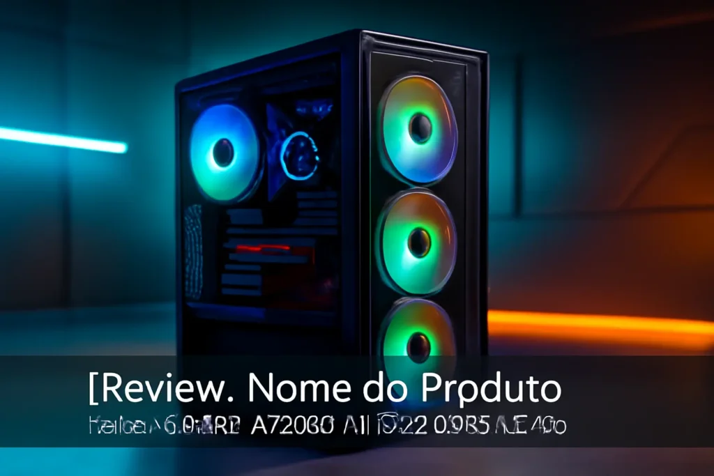 Monte seu PC: Intel i7-12700KF, RX 7800 XT, 32GB DDR5, 1TB SSD