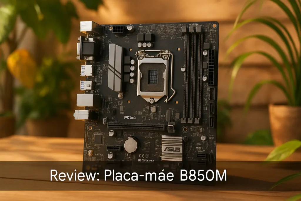 Principais Cinco placa mae b850m