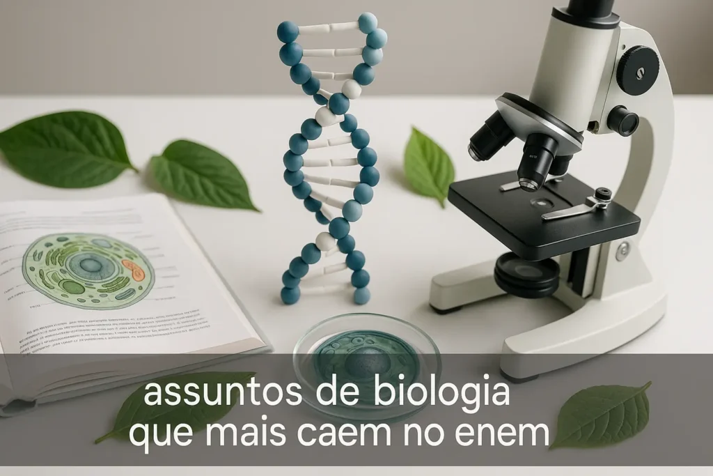 Assuntos de Biologia que Mais Caem no ENEM: o Guia Completo para Arrasar na Prova