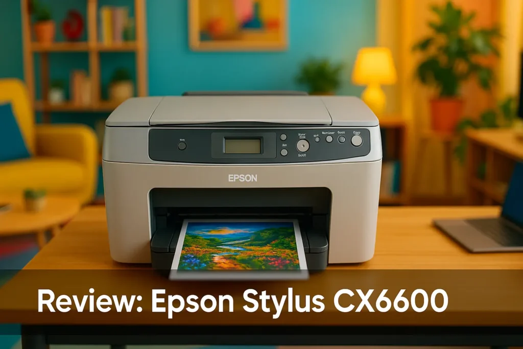 Epson Stylus CX6600: Impressão Fotográfica e Multifuncional