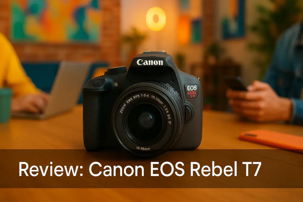 Canon EOS Rebel T7: Imagens Profissionais com Facilidade
