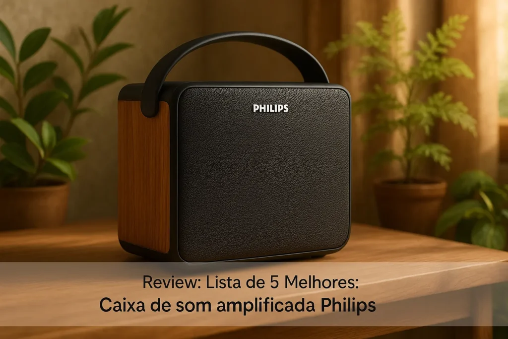 Lista de 5 Melhores: Caixa de som amplificada Philips