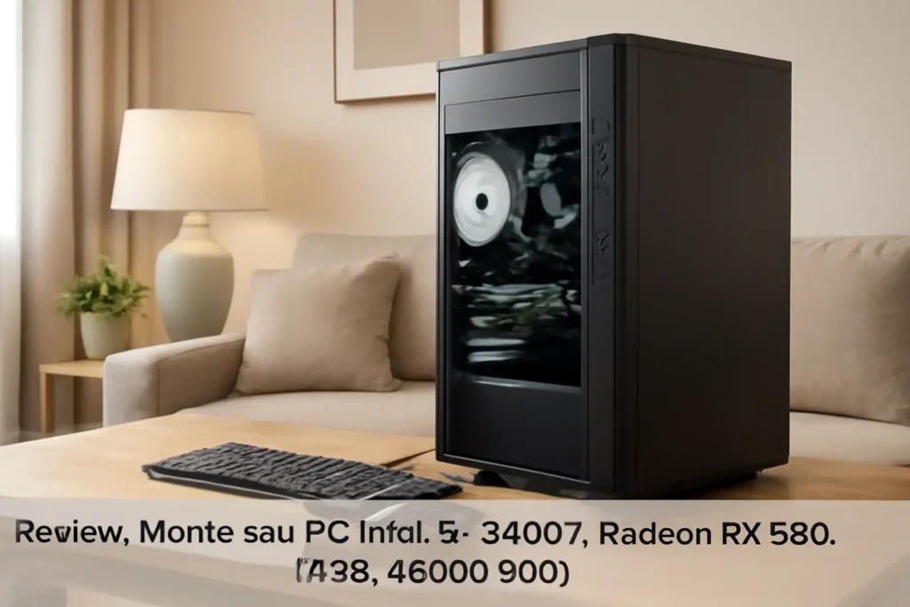 Monte seu PC: Intel i5-13400F, Radeon RX 580, 16GB, 480GB SSD