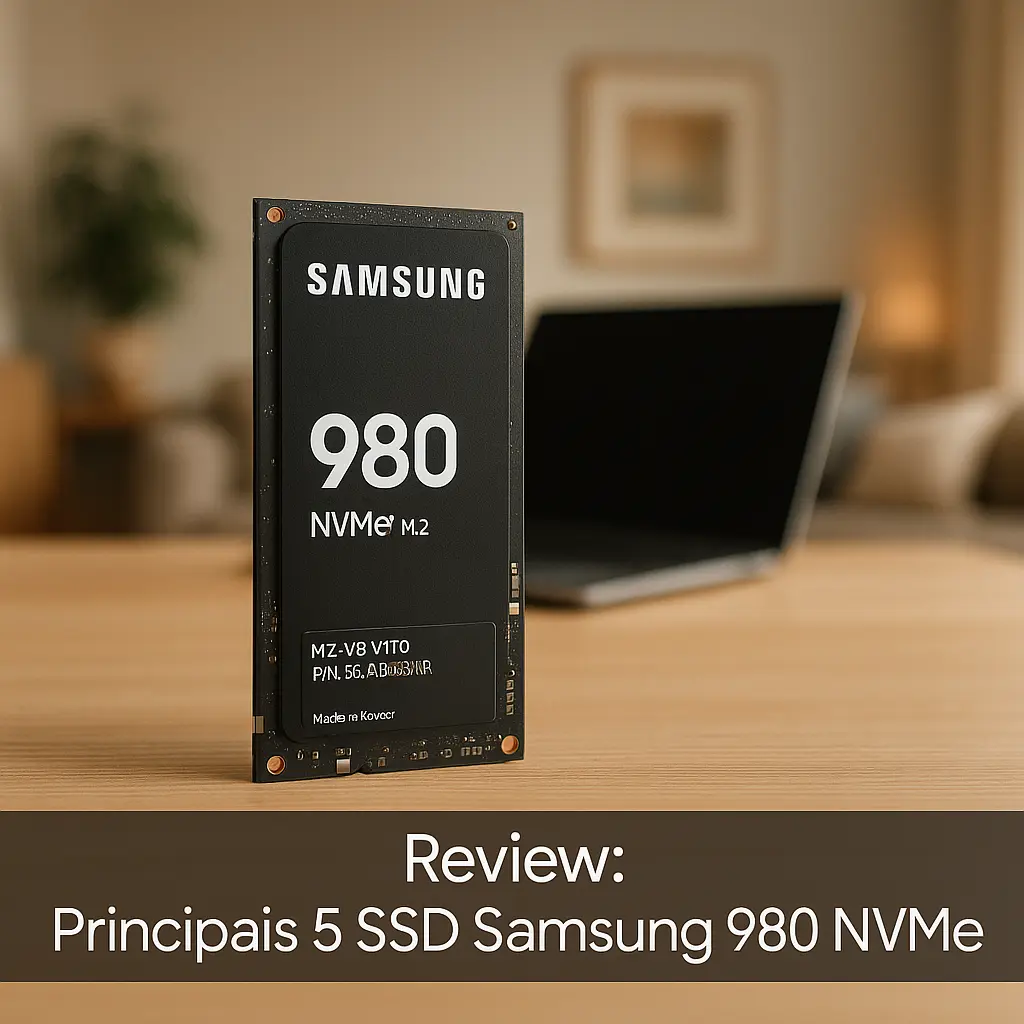 Principais 5 SSD Samsung 980 nvme