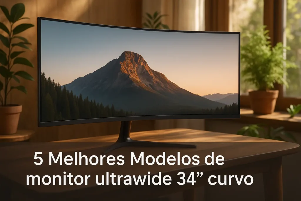 5 Melhores Modelos de monitor ultrawide 34” curvo