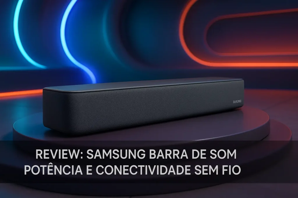 Samsung Barra de Som S60D: Potência e Conectividade Sem Fio
