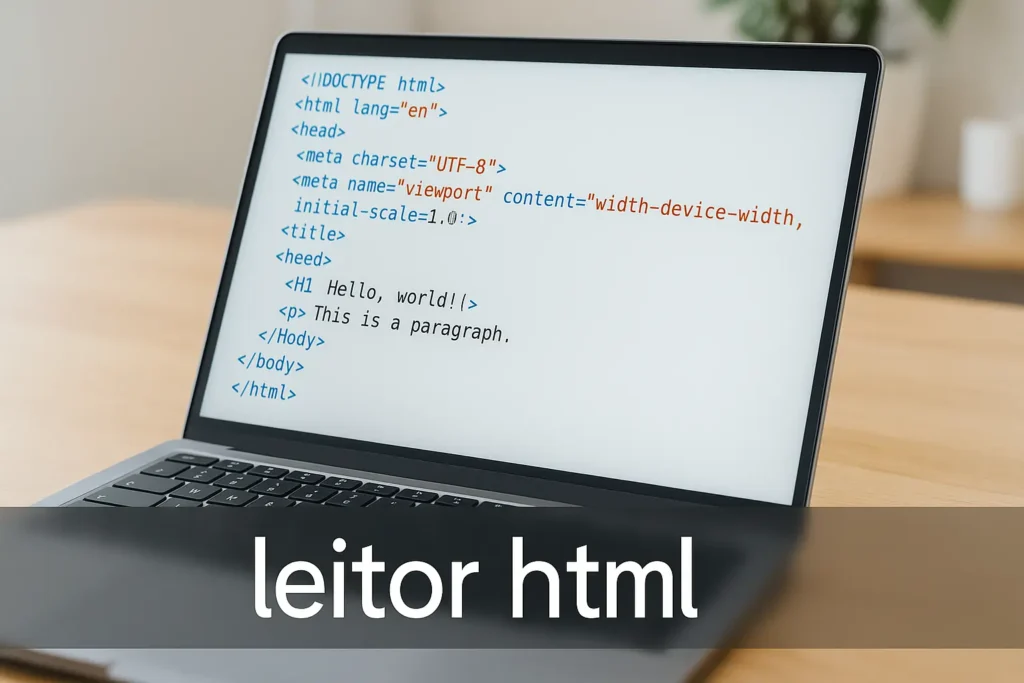 Leitor HTML: Como Funciona, Principais Exemplos e Dicas Práticas