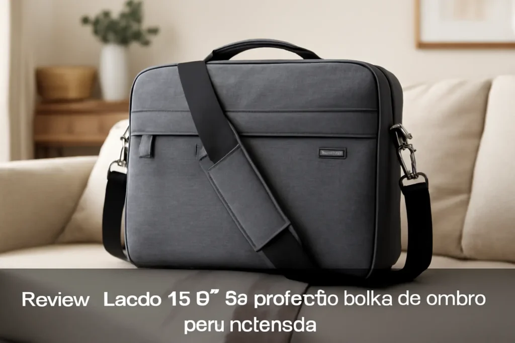 Lacdo 15.6" 360° de proteção Bolsa de ombro para notebook