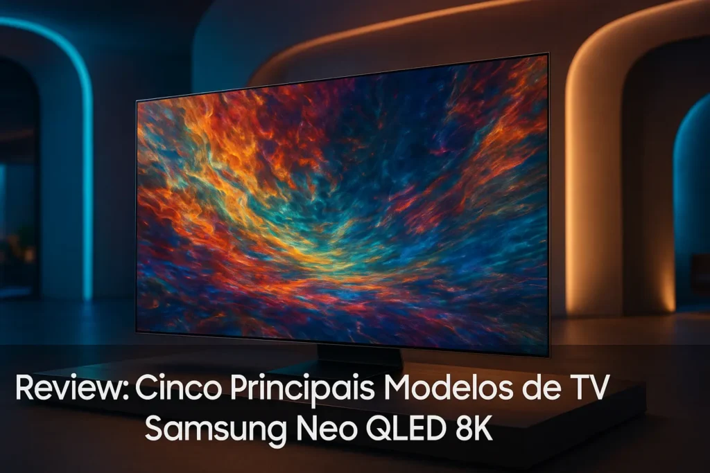 Cinco Principais Modelos de TV Samsung neo qled 8k