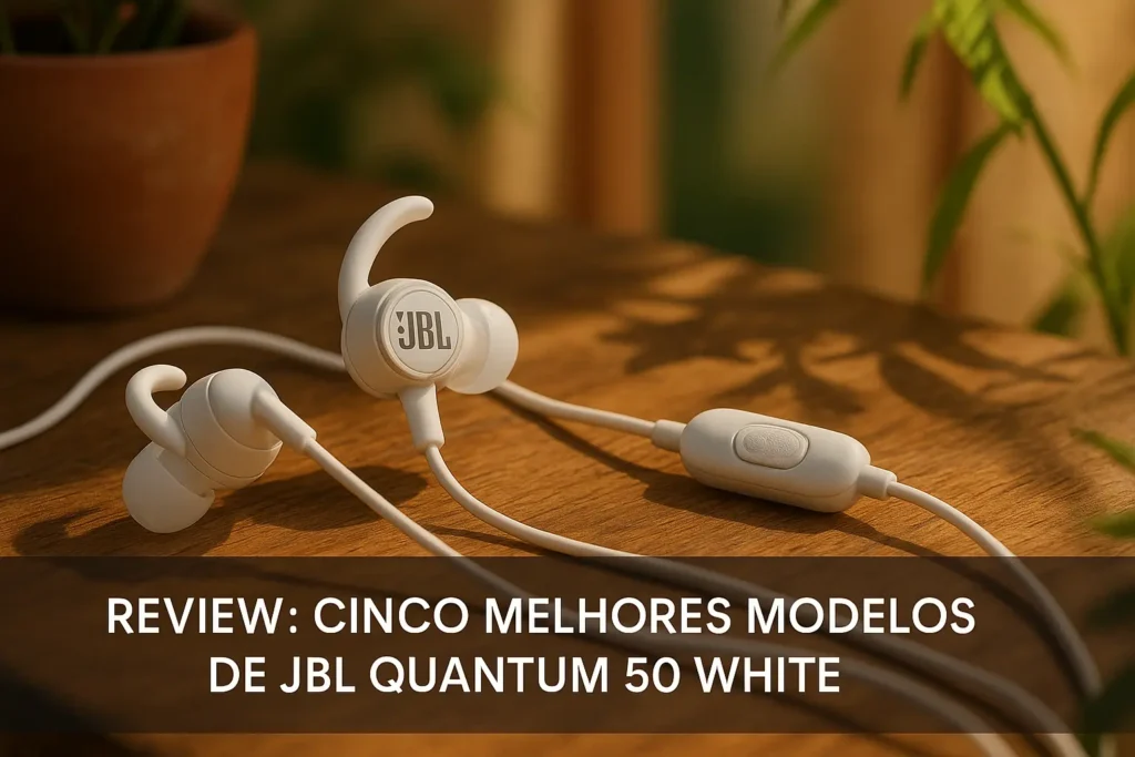 Cinco Melhores Modelos de JBL quantum 50 white