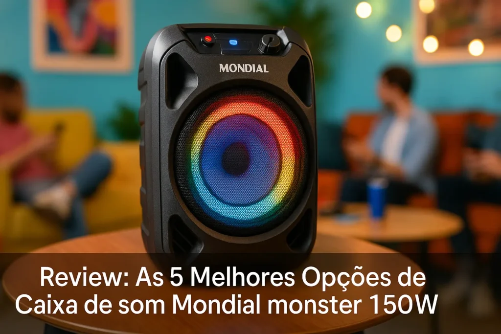 As 5 Melhores Opções de Caixa de som Mondial monster 150w