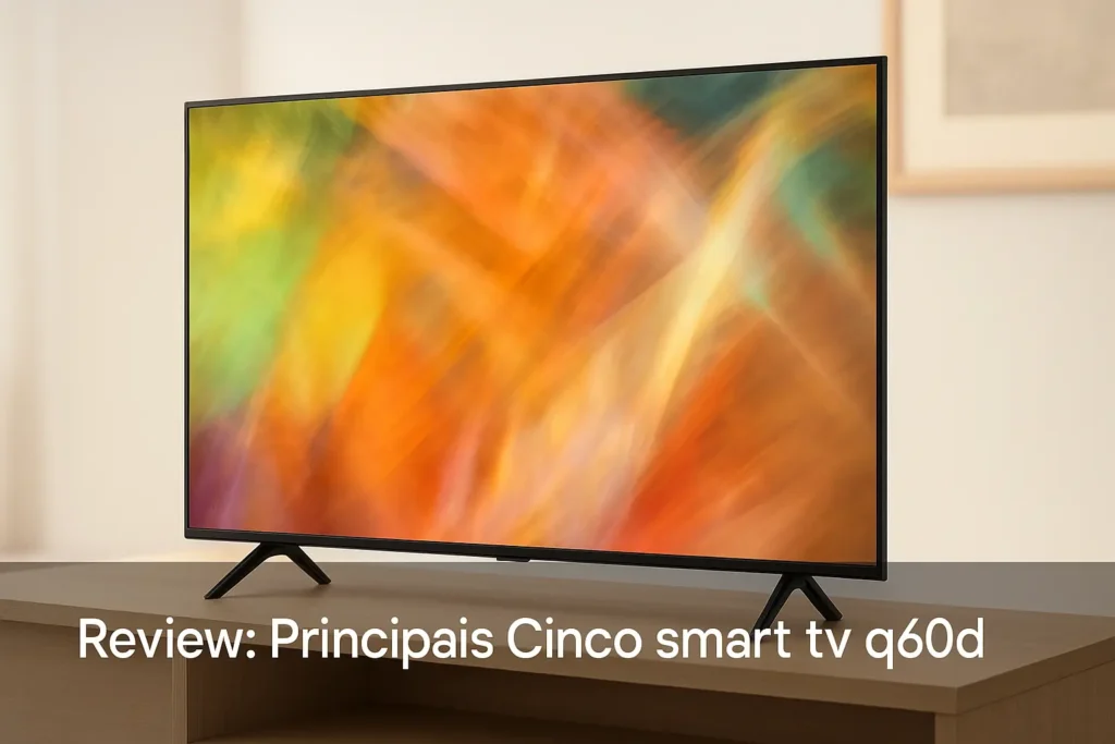 Principais Cinco smart tv q60d