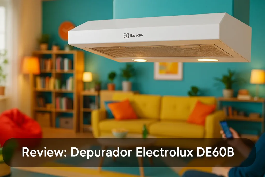 Depurador Electrolux DE60B: compacto, eficiente e moderno