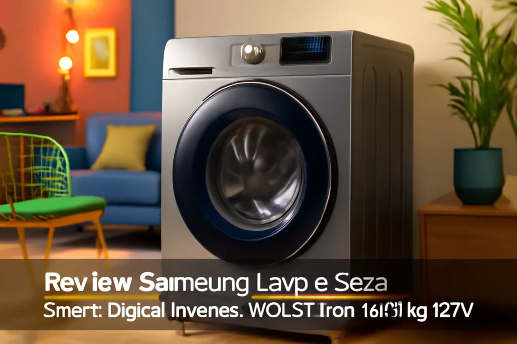 Samsung Lava e Seca Smart Digital Inverter WD13T Inox 13kg 127V