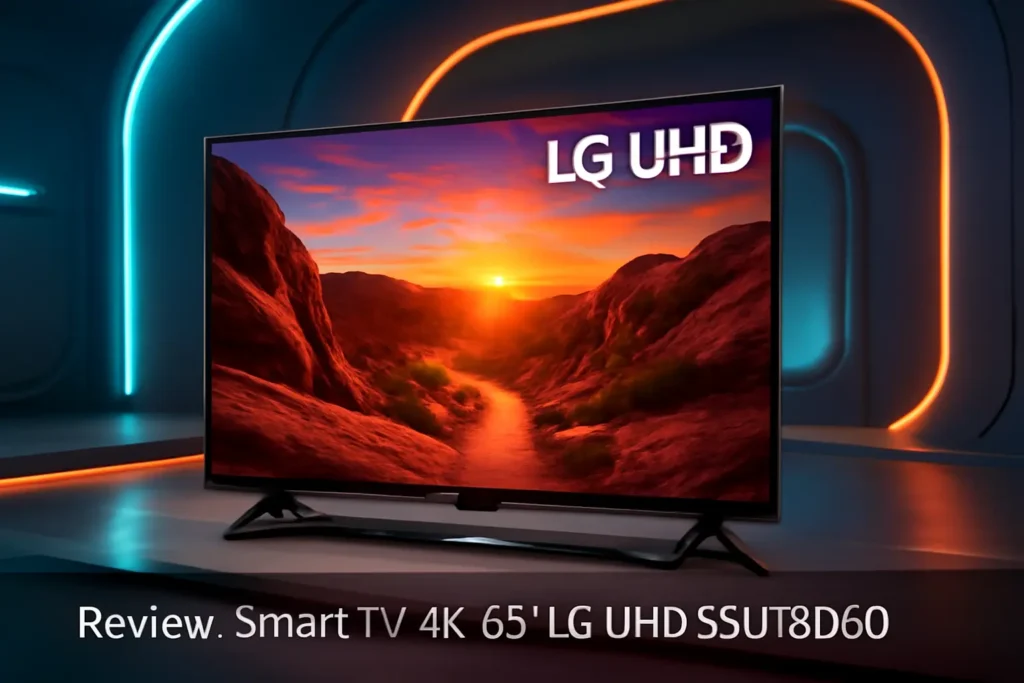 Smart TV 4K 55" LG UHD 55UT8050: Potência e Conectividade de Ponta