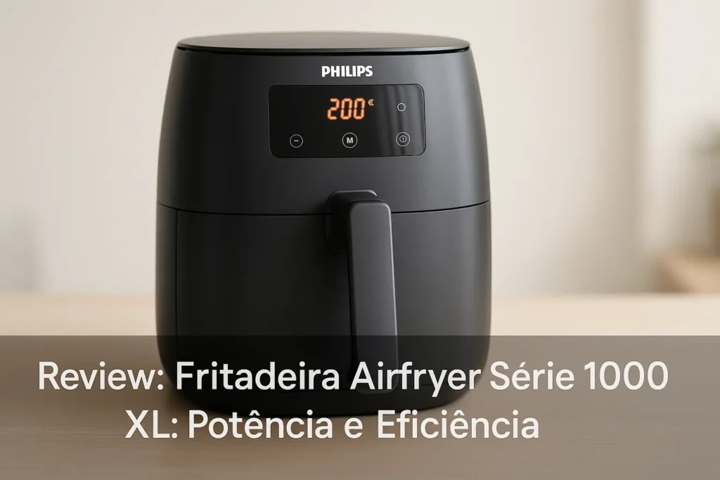 Fritadeira Airfryer Série 1000 XL: Potência e Eficiência