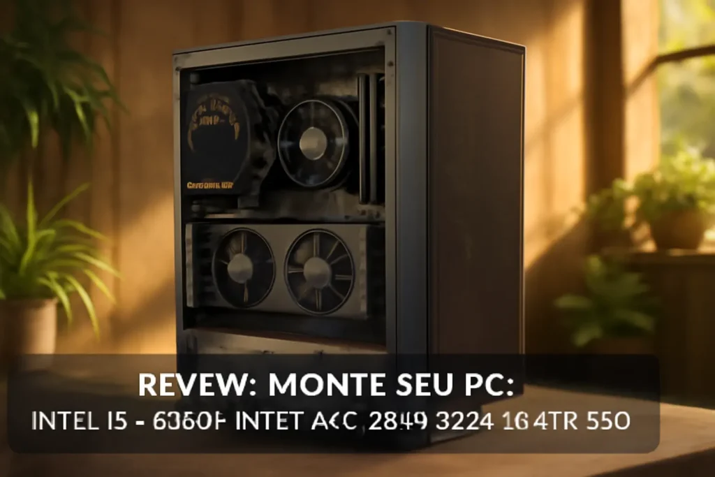 Monte seu PC: Intel i5-13400F, Intel ARC B580 12GB, 16GB, 1TB SSD