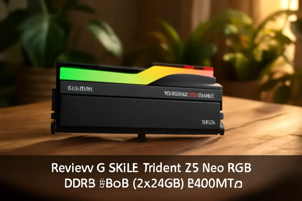 G.SKILL Trident Z5 Neo RGB DDR5 48GB (2x24GB) 6400MT/s: Desempenho e Estilo