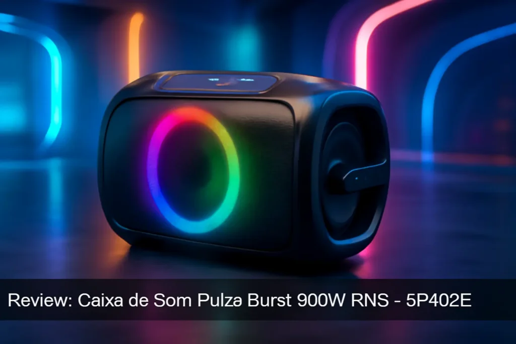 Caixa de Som Pulse Burst 250W RMS - SP402E: Potência e Conectividade