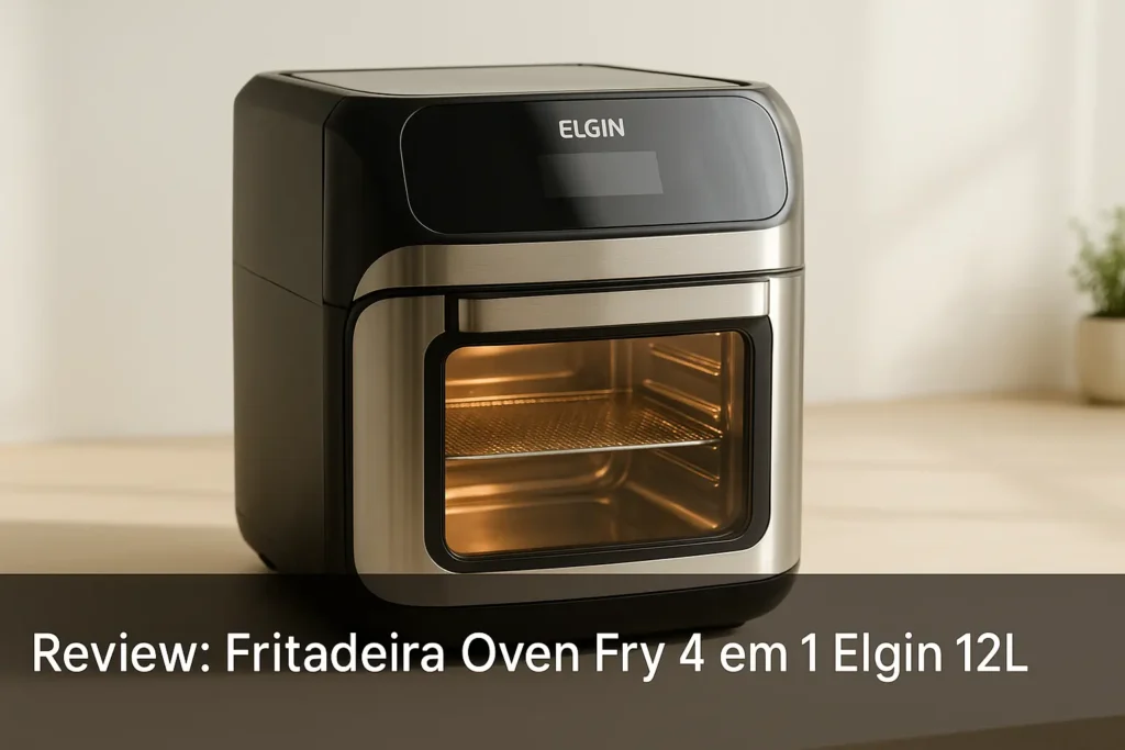 Fritadeira Oven Fry 4 em 1 Elgin 12L: Versatilidade na Cozinha Moderna