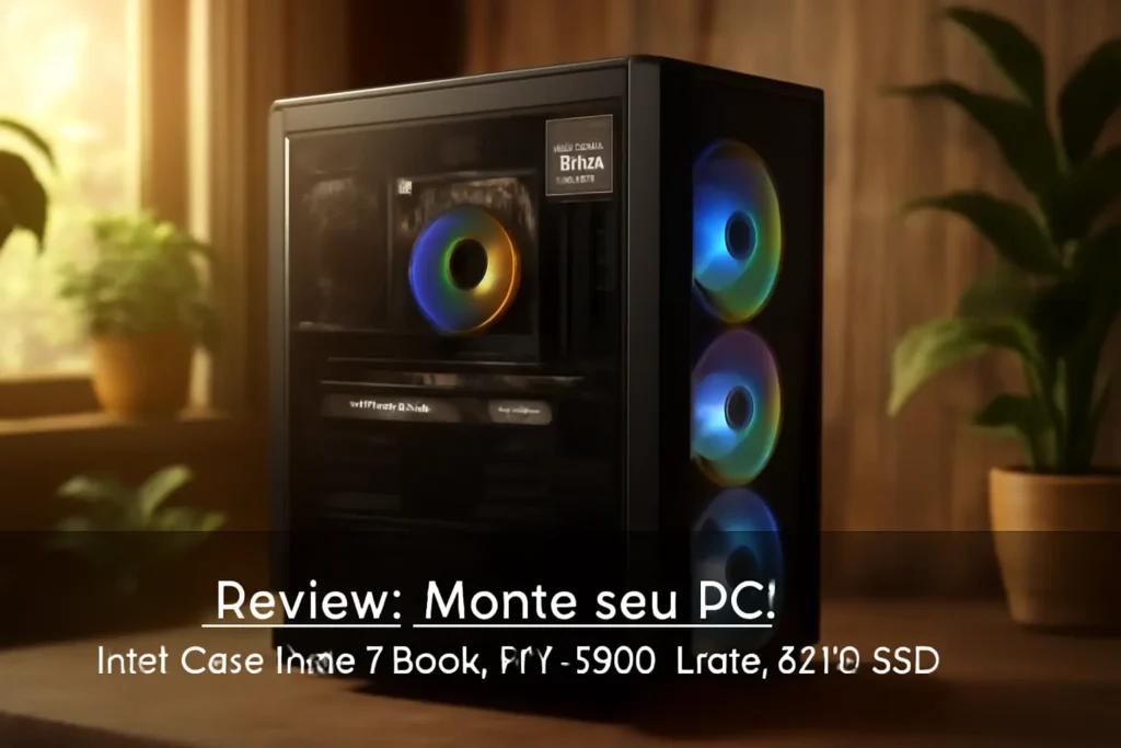 Monte seu PC: Intel Core Ultra 7 265K, RTX 5080 16GB, 32GB, 1TB SSD