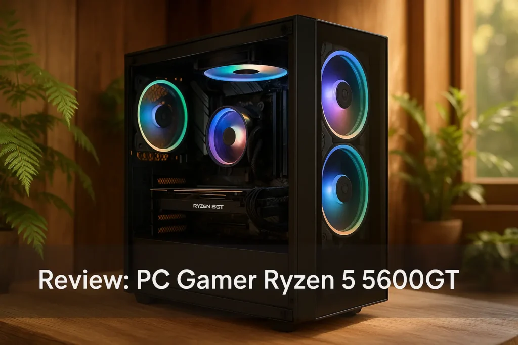 PC GAMER RYZEN 5 5600GT: Desempenho, Velocidade e Confiabilidade